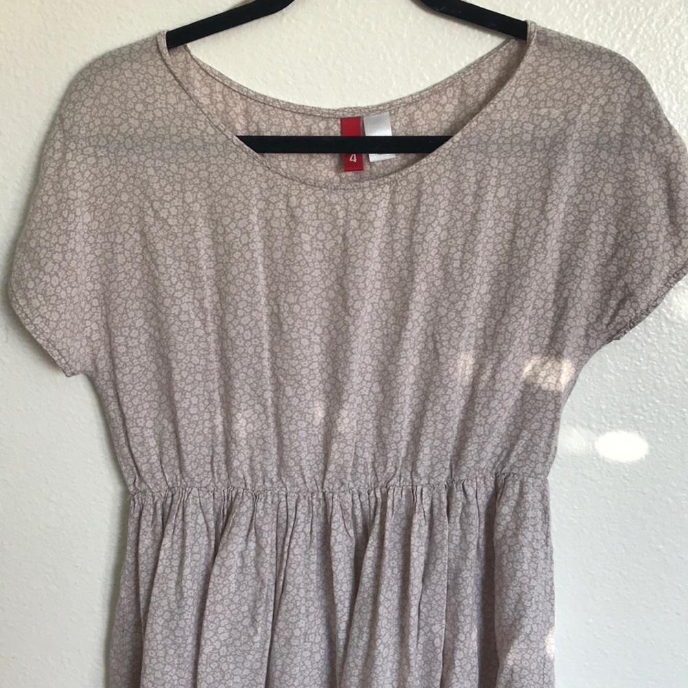 Floral print spring dress